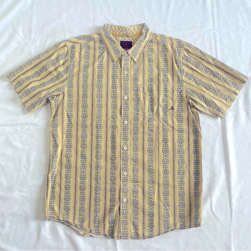 Prana Vertical Pattern Shirt